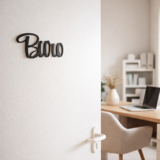 Türschild Büro
