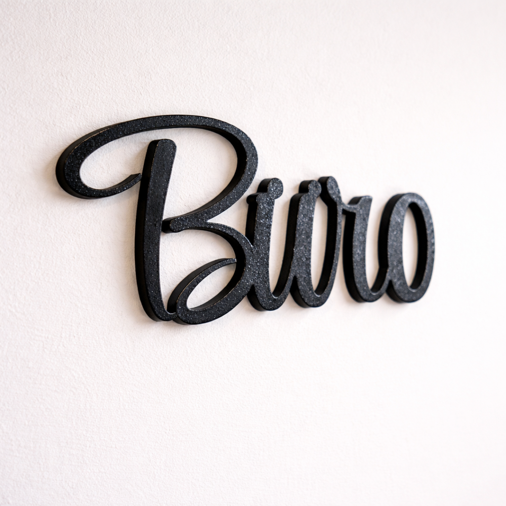 Türschild Büro