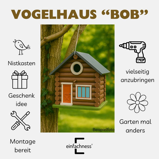 Vogelhaus Blockhaus
