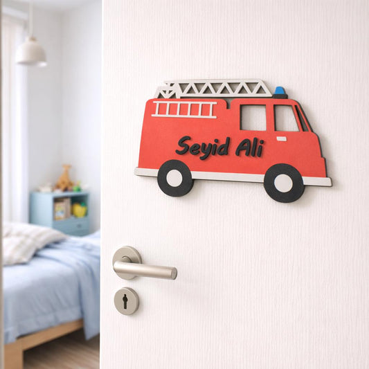 Türschild Feuerwehr